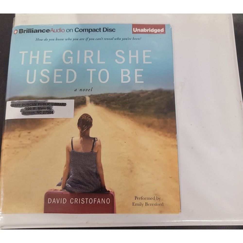 David Cristofano The Girl She Used to Be Audio Book 7 CD's  Read Emily Beresford